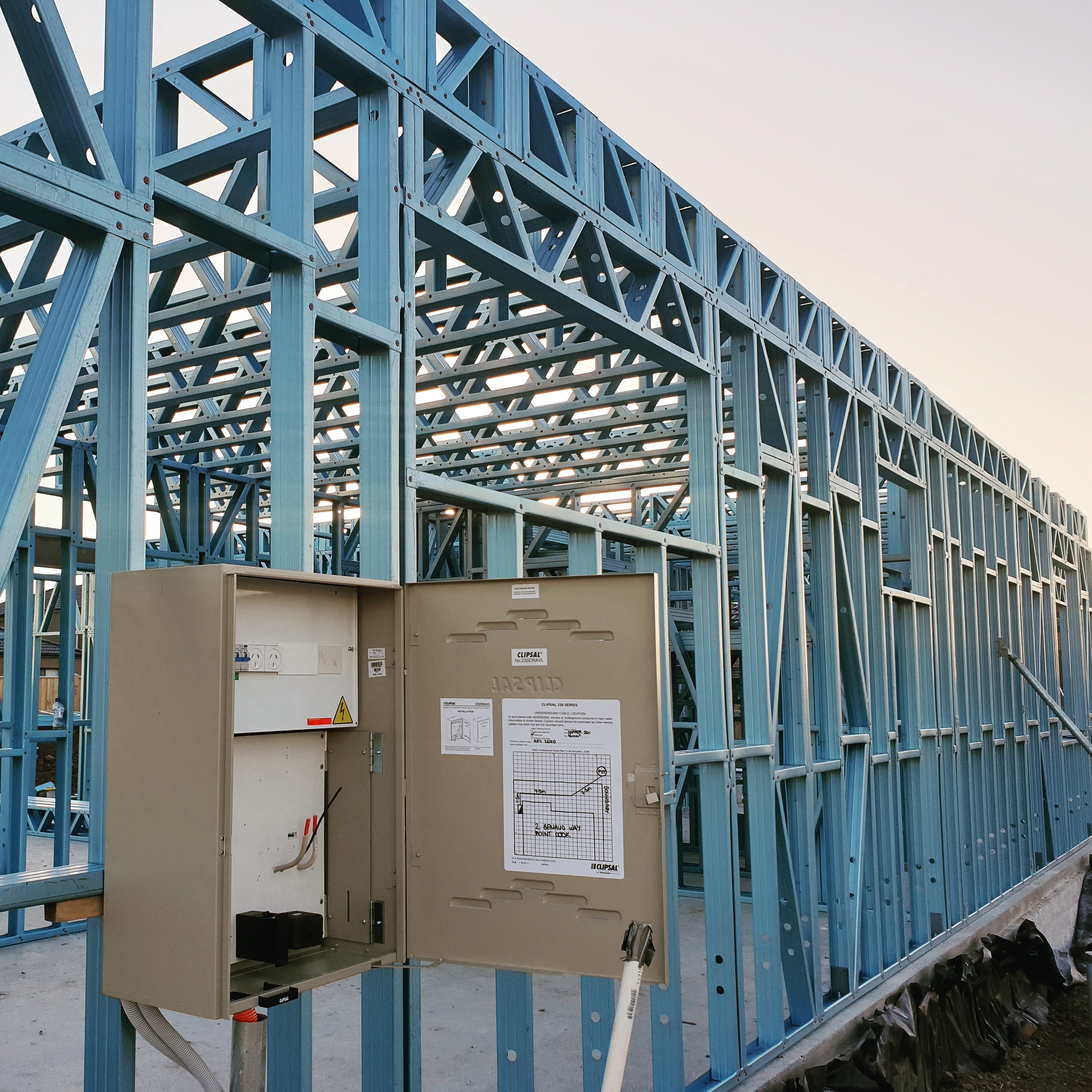 Switchboard installation